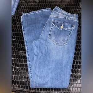 INC International Concepts Blue Boot Cut Jeans